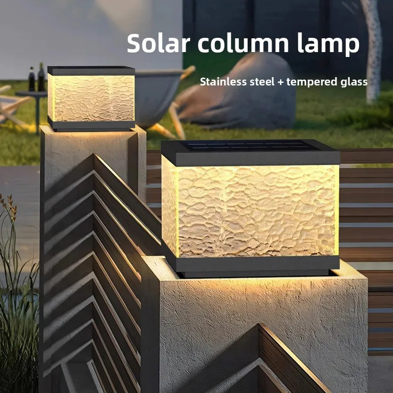 GOODNEST CAPSTONE | Solar Pillar Cap Light