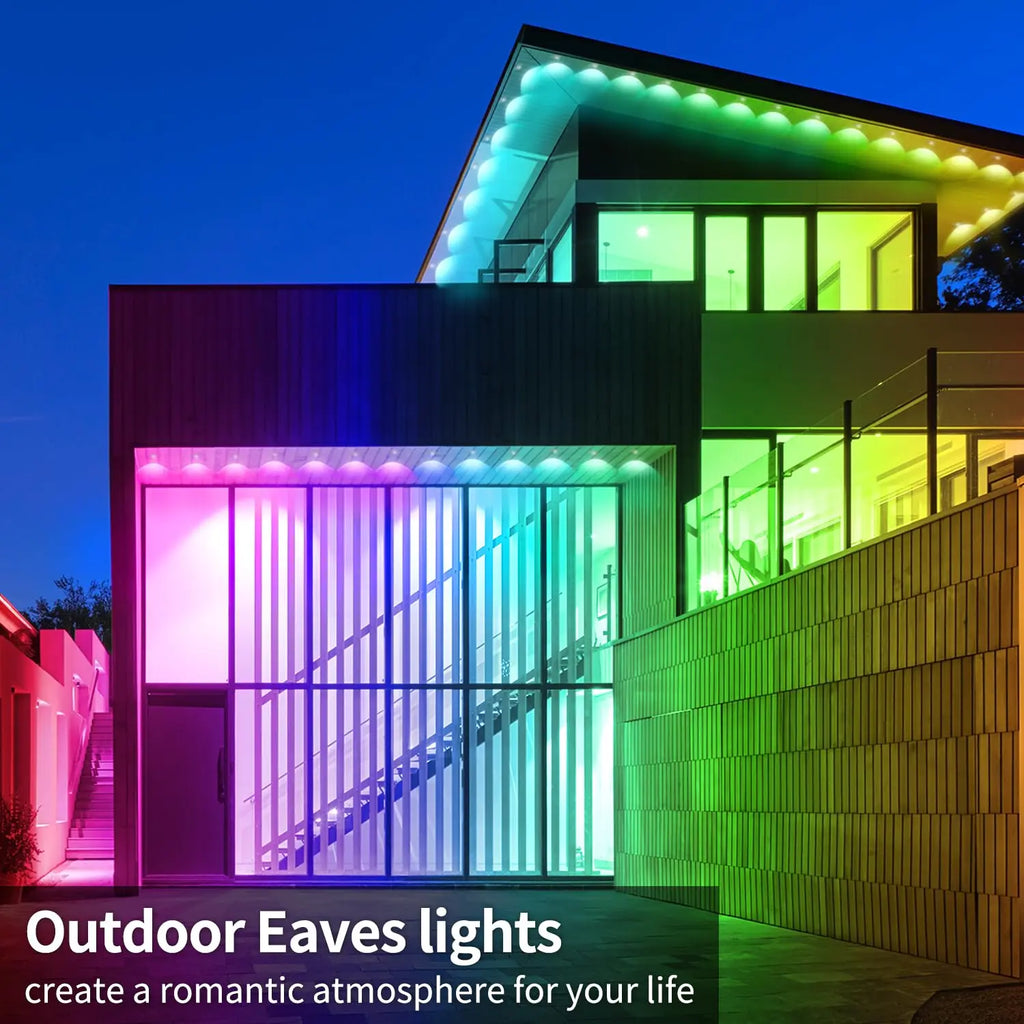 Eave 300ft Permanent Outdoor LED Lights