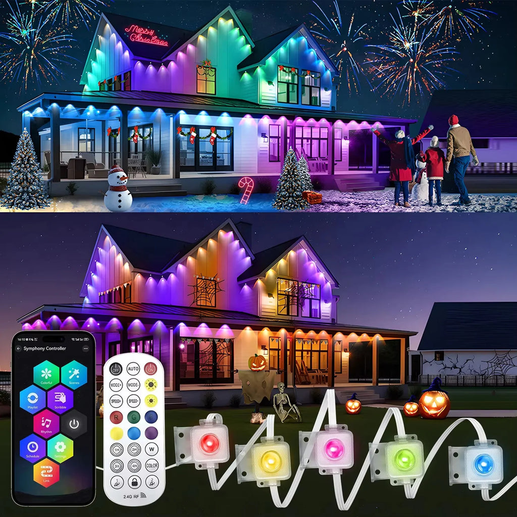 Ridgeline Permanent Smart Eave Lights - GoodNest