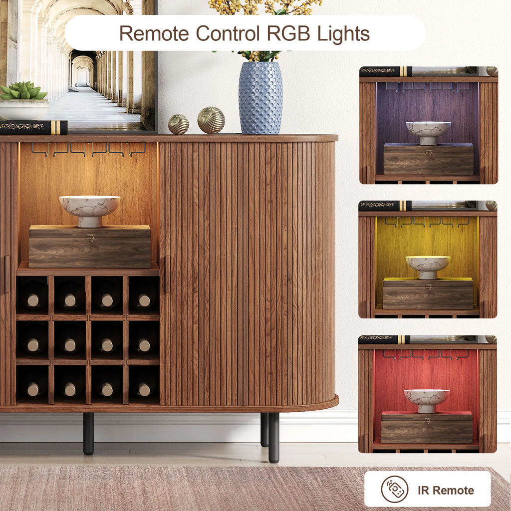 GOODNEST DECANTER | Lit Wine Bar Sideboard