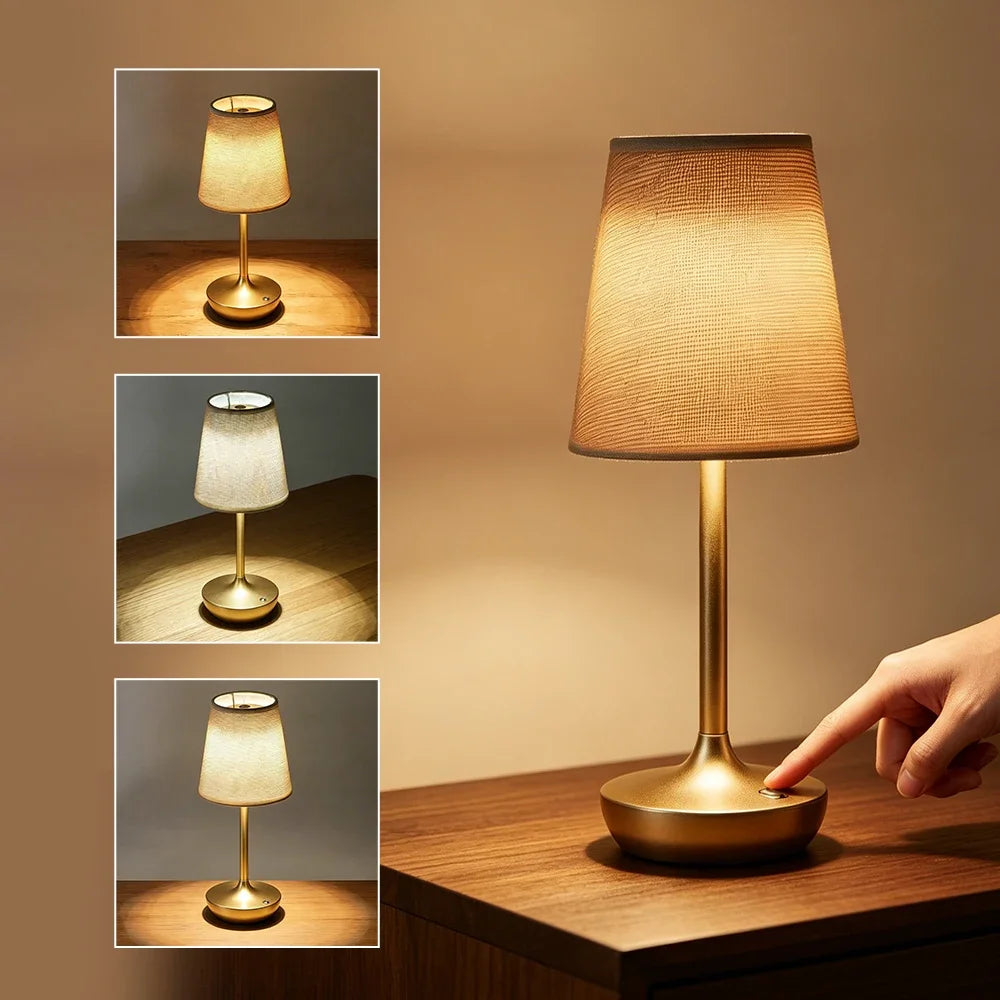 GOODNEST WICK | Rechargeable Bedside Lamp