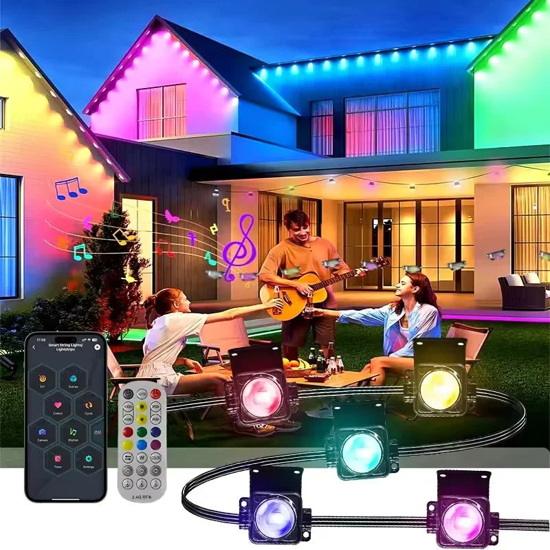 Ridgeline Permanent Smart Eave Lights