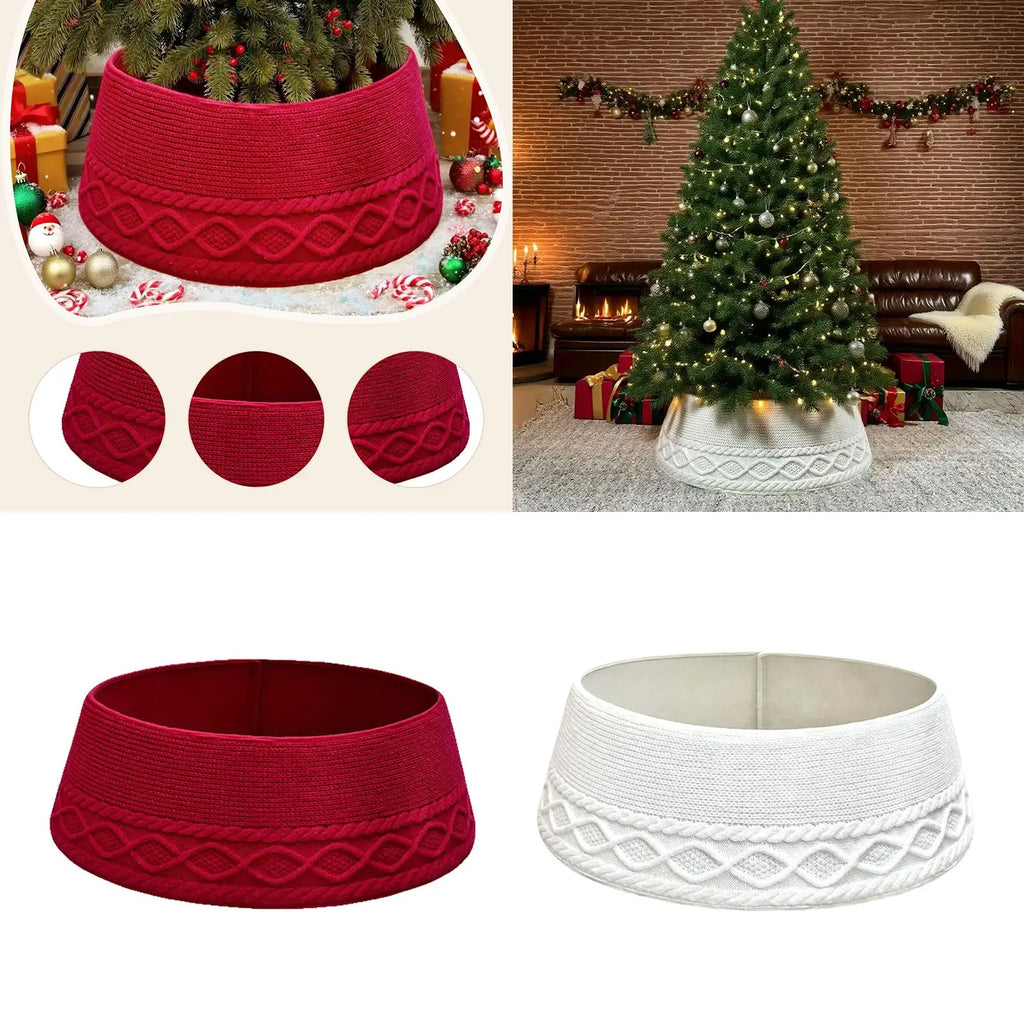 Hearth Knit Christmas Tree Collar