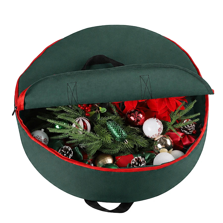 Keep Round Ornament Storage Bag