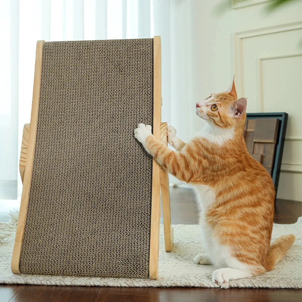Cat Scratching Pads Scratch-resistant Multi-functional Easy to Assemble Indoor For Kittens or Adult Cats Protect Furniture