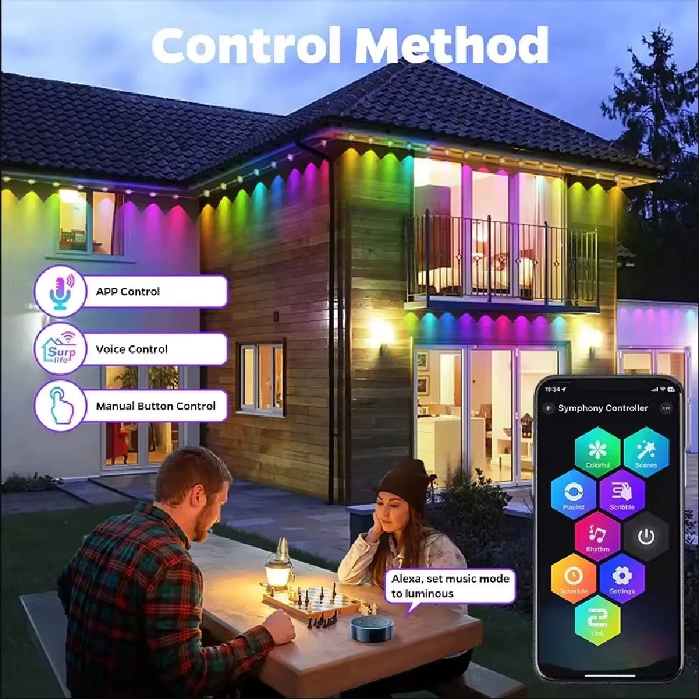 Ridgeline Permanent Smart Eave Lights