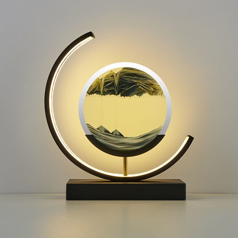 Dune 3D Moving Sand Art Table Lamp