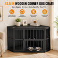 GOODNEST CORNER | Corner Dog Crate End Table
