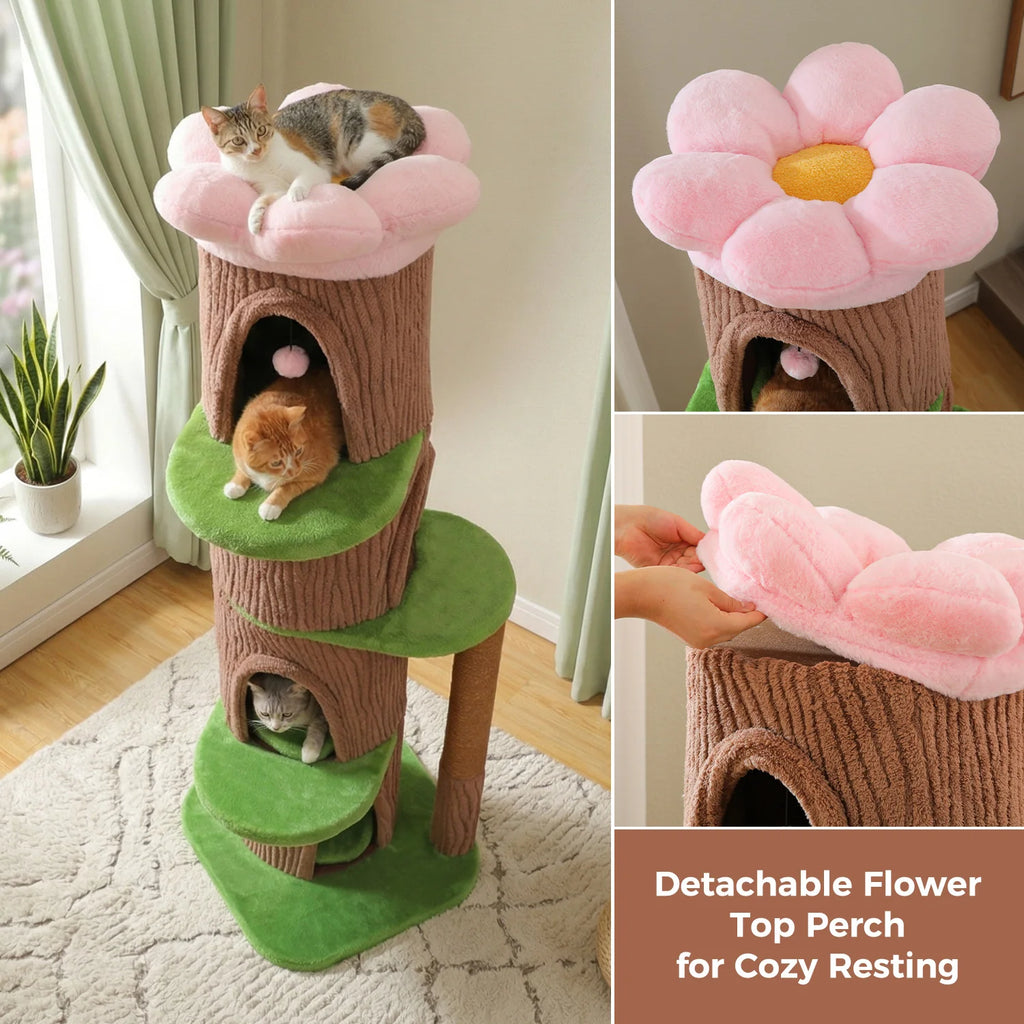 GOODNEST WARREN | 4-Condo Cat Tower