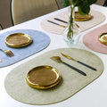 Lino Faux Leather Placemats