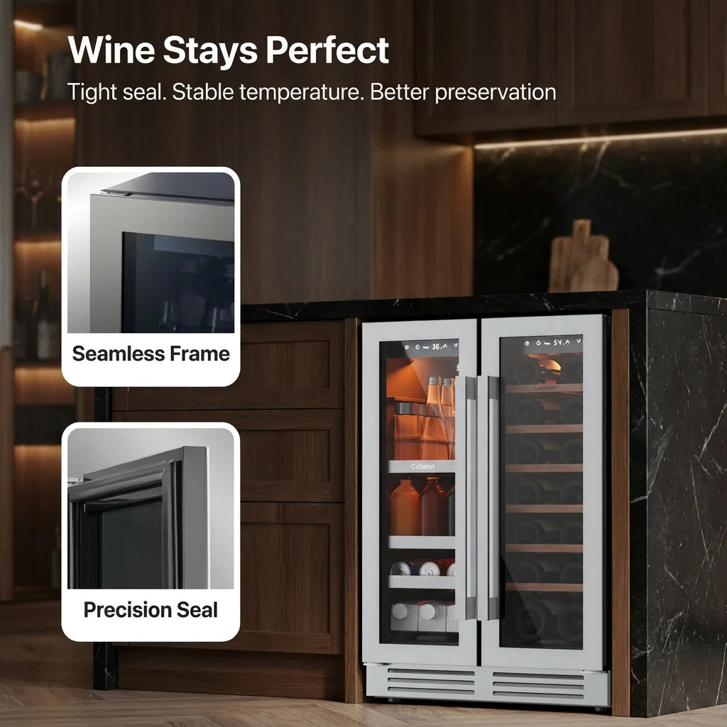 GOODNEST FROSTLINE | 24" Wine & Beverage Fridge