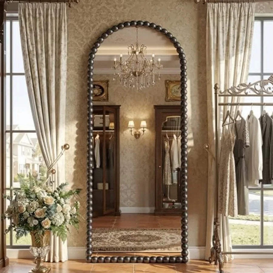 GOODNEST FILIGREE | 57" Beaded Arch Mirror