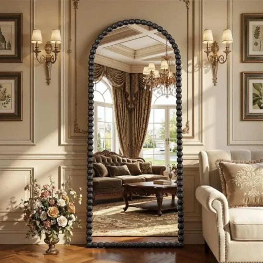 GOODNEST FILIGREE | 57" Beaded Arch Mirror