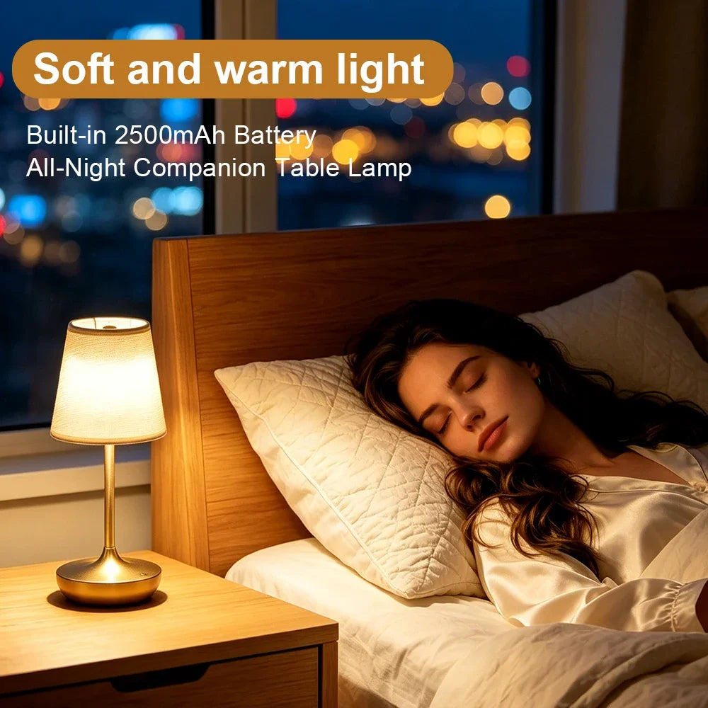 GOODNEST WICK | Rechargeable Bedside Lamp