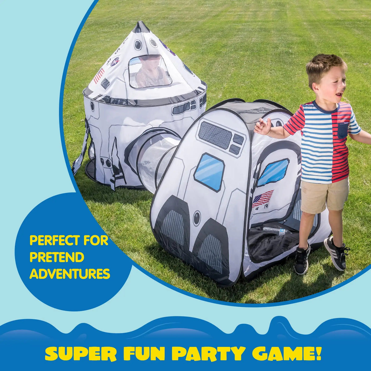 GOODNEST LAUNCH | Rocket Play Tent Set