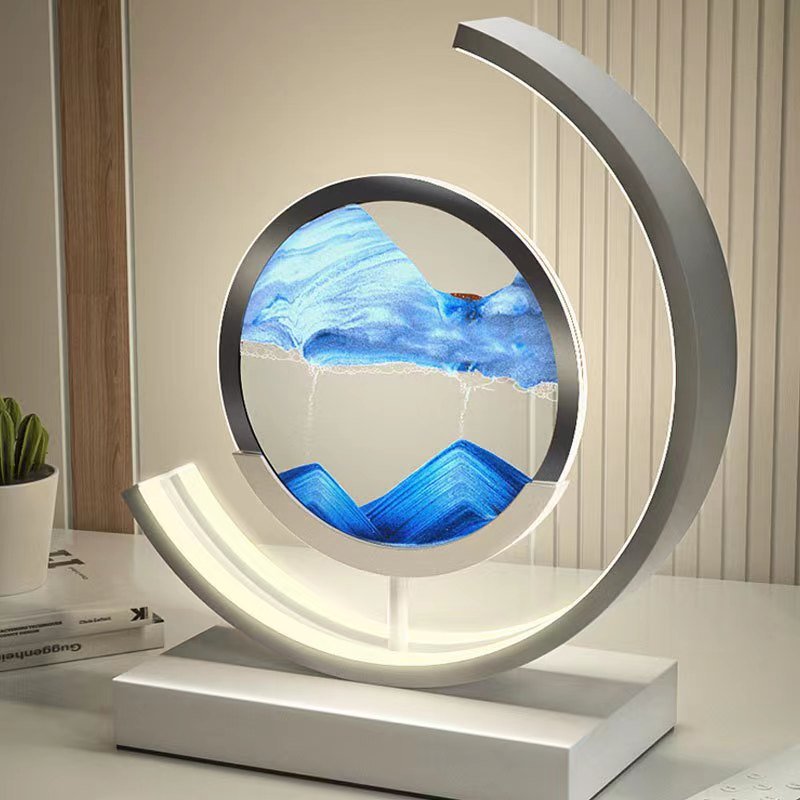 Dune 3D Moving Sand Art Table Lamp