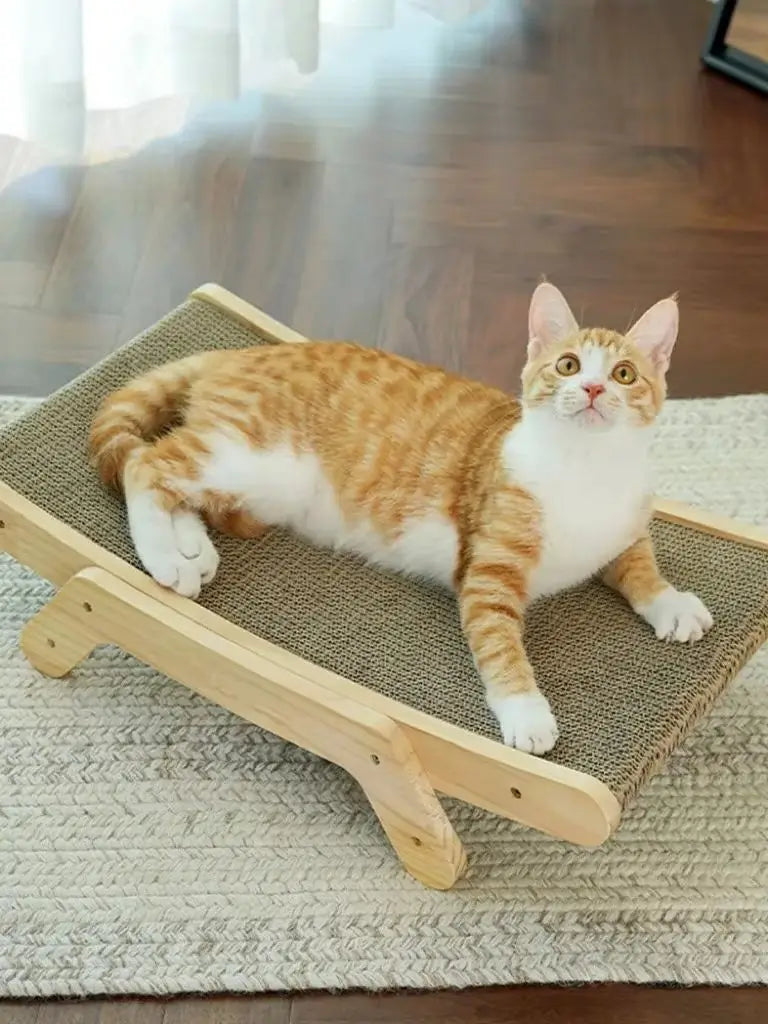Cat Scratching Pads Scratch-resistant Multi-functional Easy to Assemble Indoor For Kittens or Adult Cats Protect Furniture