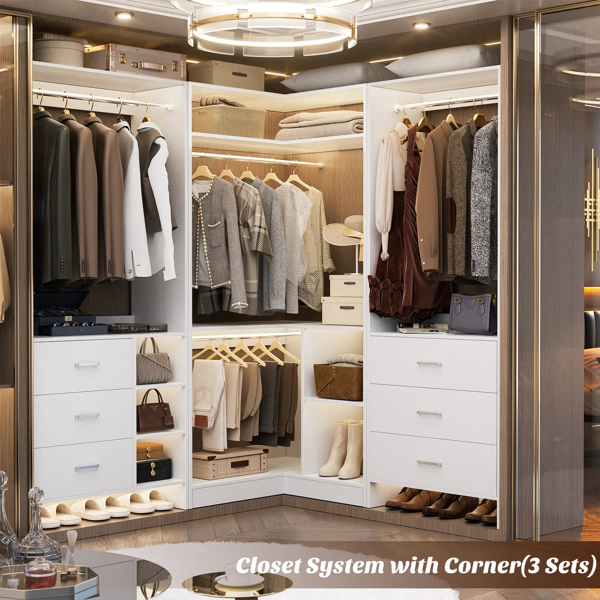 GOODNEST ANGLE | L-Shaped Corner Closet System