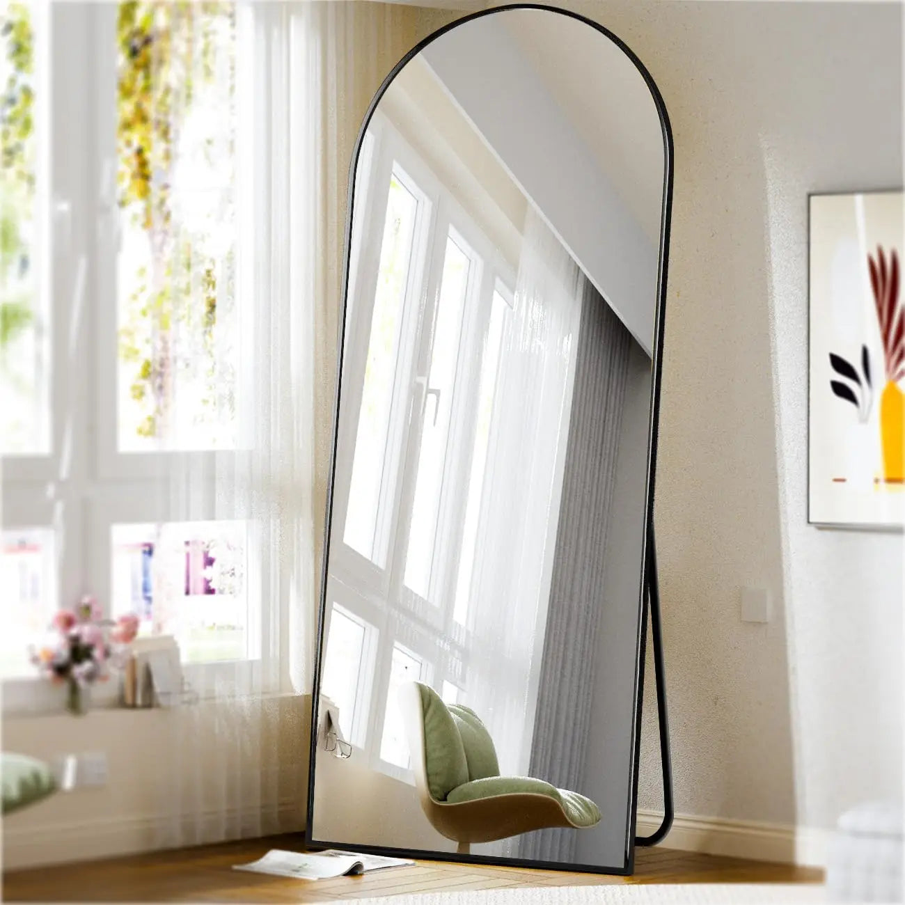 GOODNEST MONOLITH | 71" Arch Floor Mirror