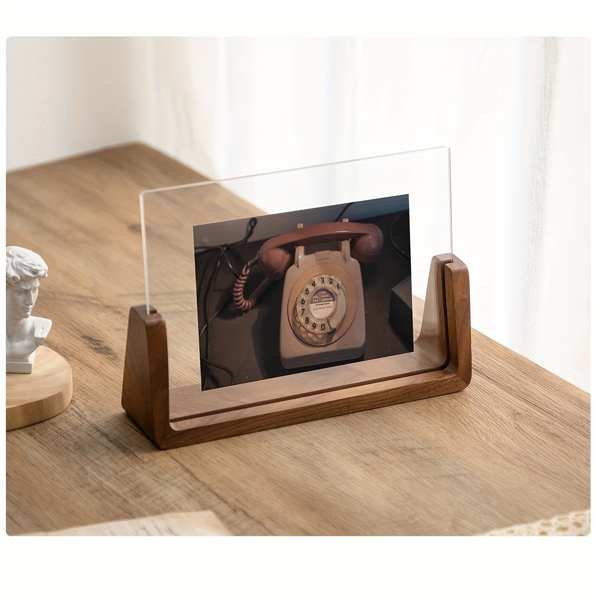 Fold Acrylic & Wood Photo Frame