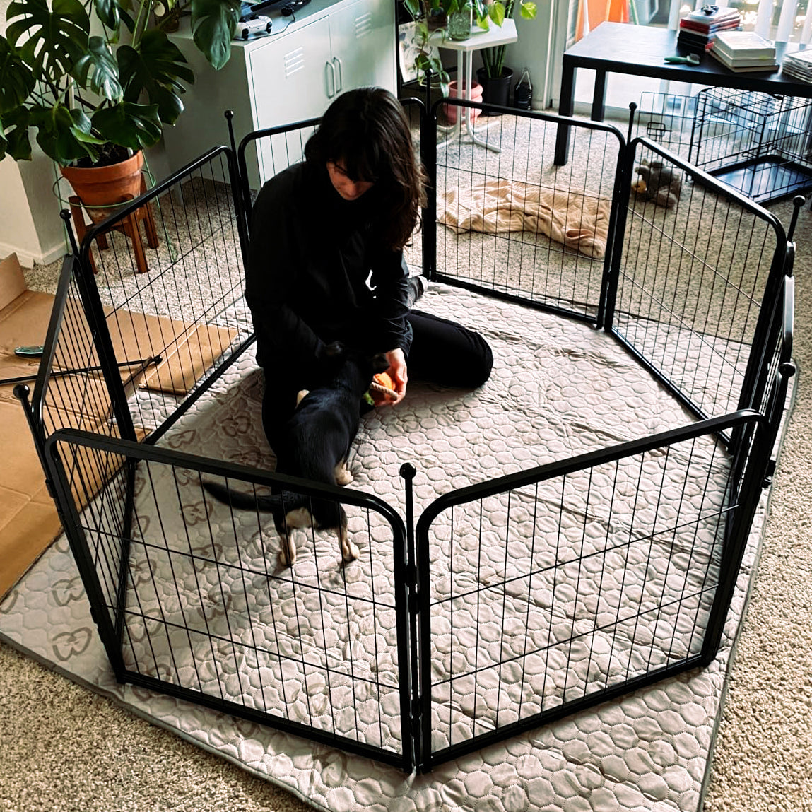 GOODNEST GROVE 8 | Modular Playpen & Barrier
