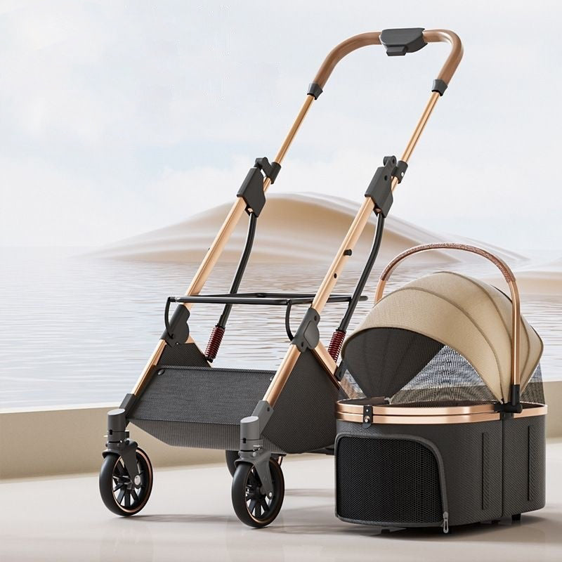 GOODNEST ROVER | 2-in-1 Foldable Pet Stroller