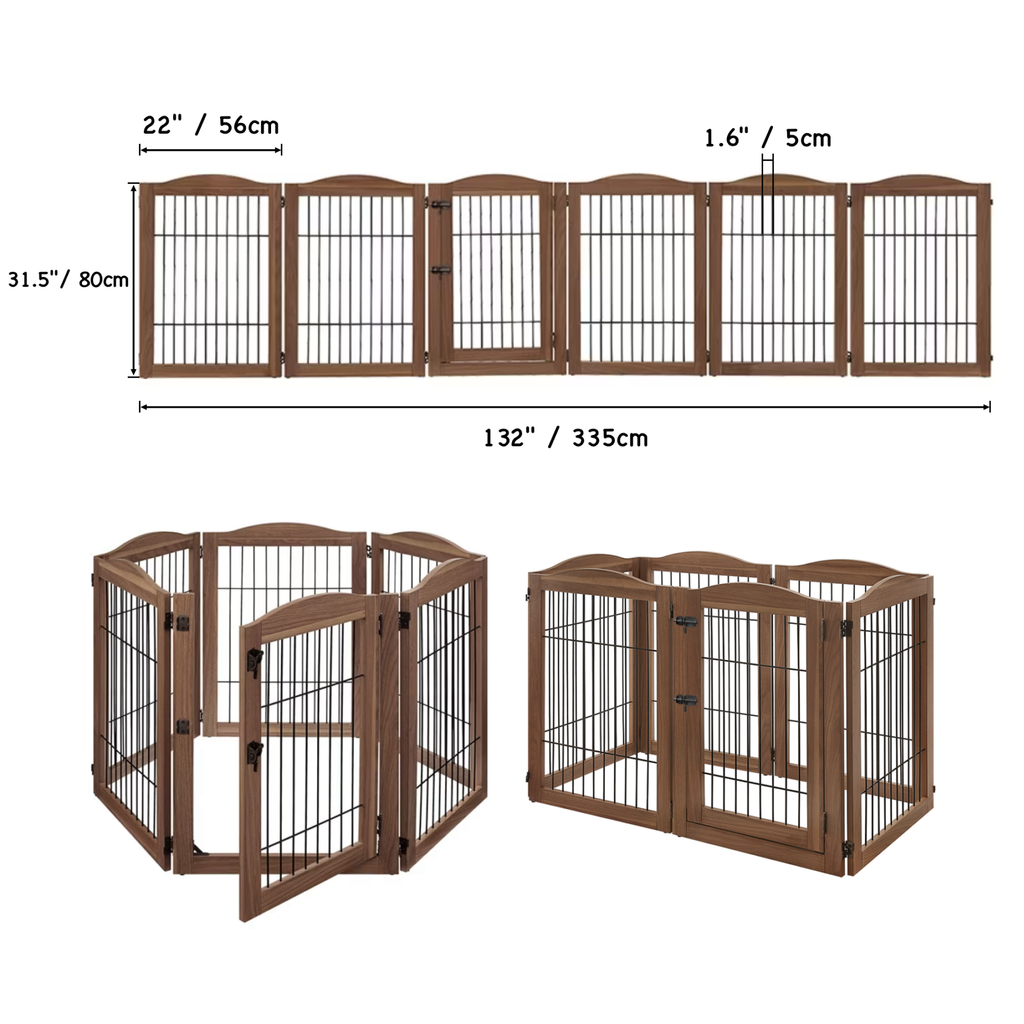 GOODNEST GROVE 6 | Timber Playpen & Barrier