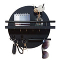 Tally Round Wooden Key Holder