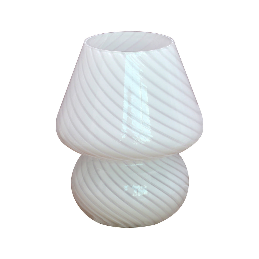 Veneto Glass Mushroom Table Lamp