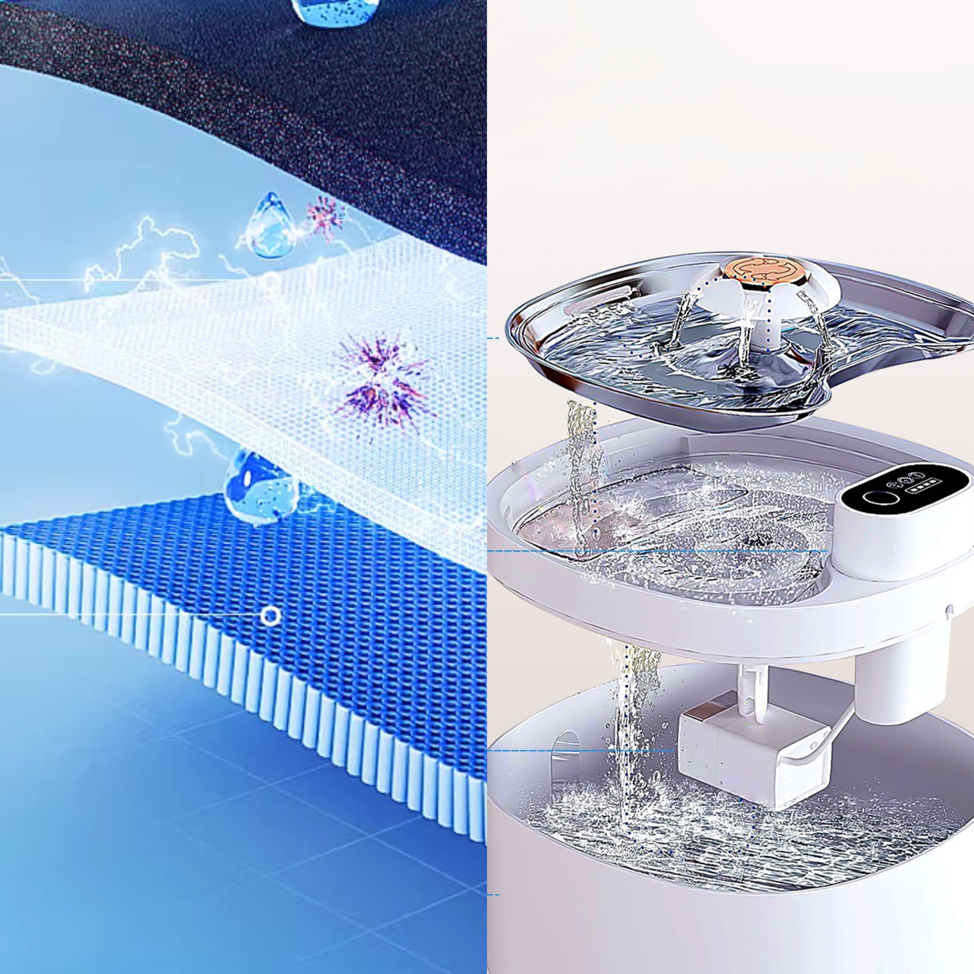 GOODNEST SPRING | Sensor-Activated Pet Fountain