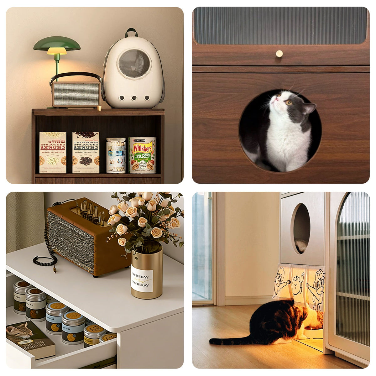 GOODNEST BURROW | Pet Nest Storage Cabinet
