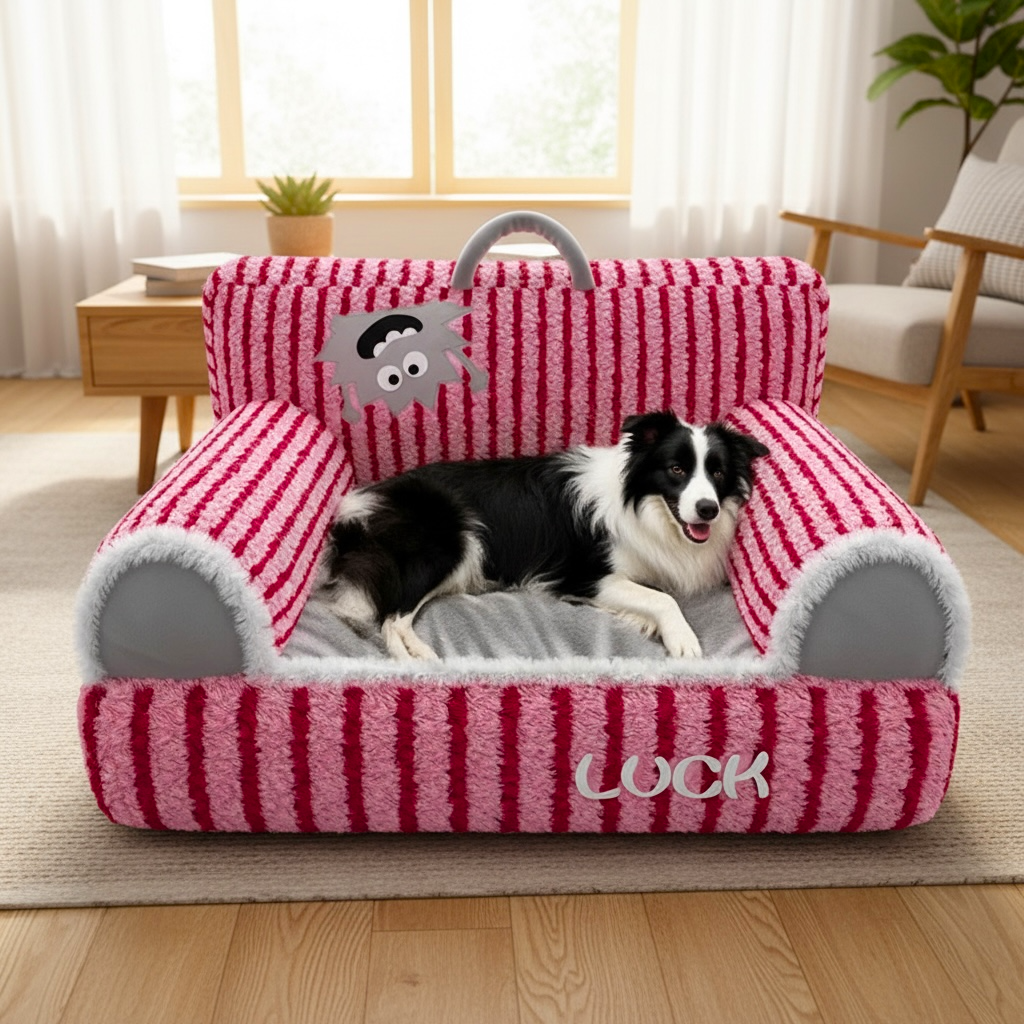GOODNEST PLUME | Fluffy Pet Sofa Bed