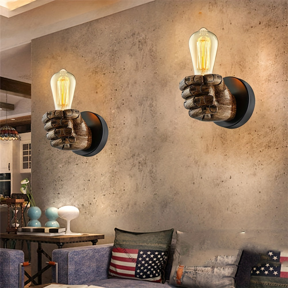 Palm Sculptural Hand Wall Light