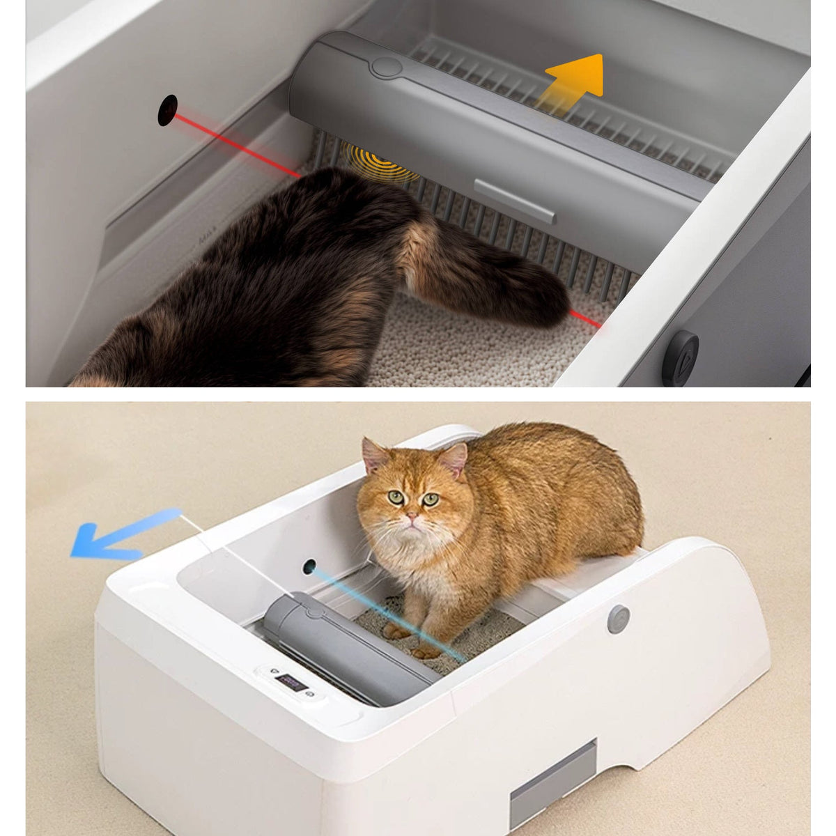 GOODNEST ORACLE | Automatic Open-Top Litter Box