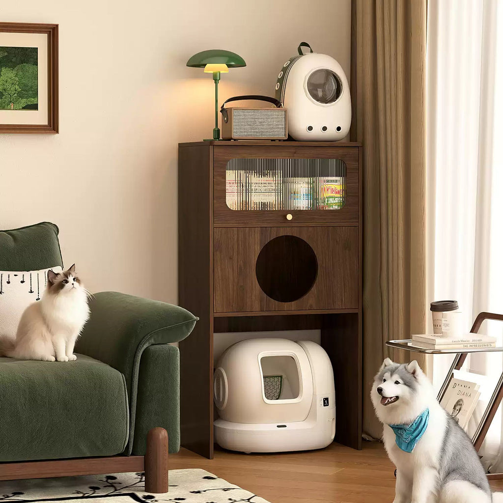 GOODNEST BURROW | Pet Nest Storage Cabinet