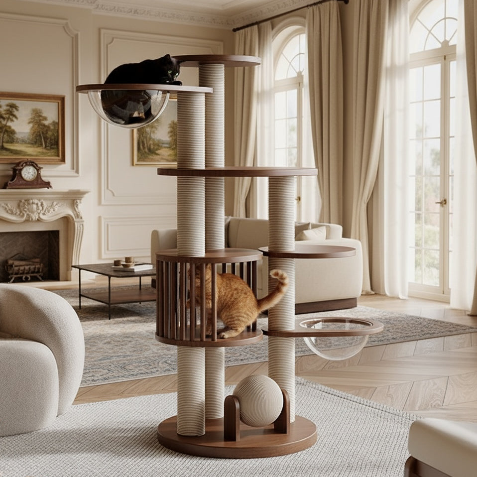 GOODNEST CANOPY | Multi-Tier Cat Tree Tower