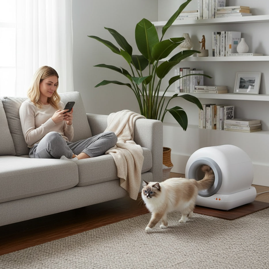 GOODNEST SIFT | EasyClean Cat Litter Box
