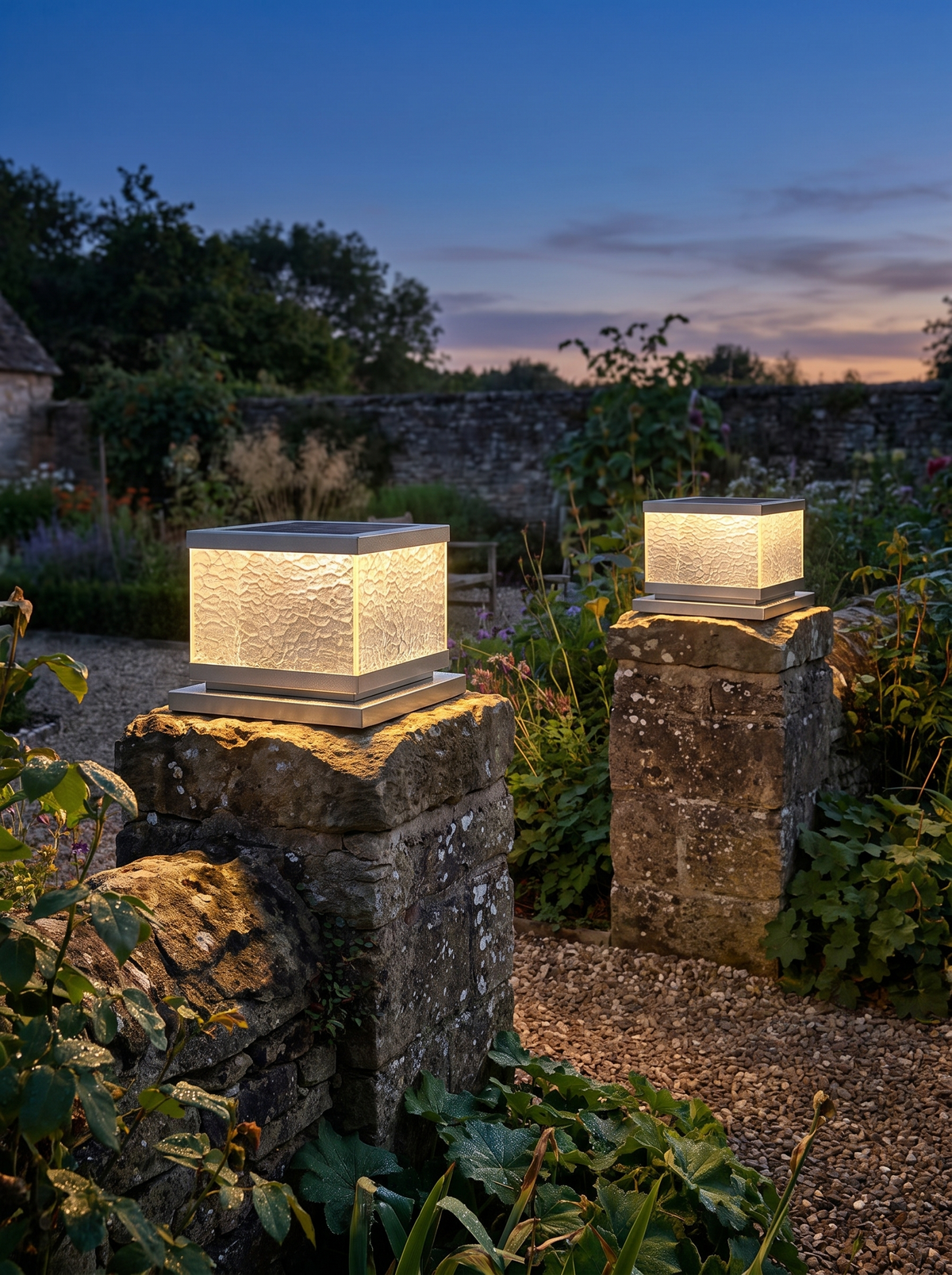 GOODNEST CAPSTONE solar cap light coming on at dusk