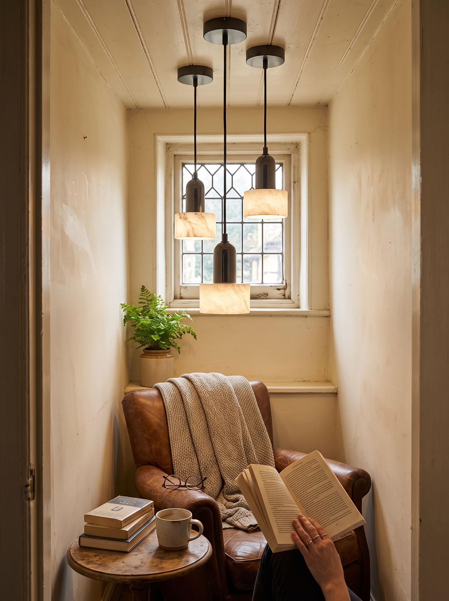 GOODNEST DRIFT compact pendant lighting a small corner
