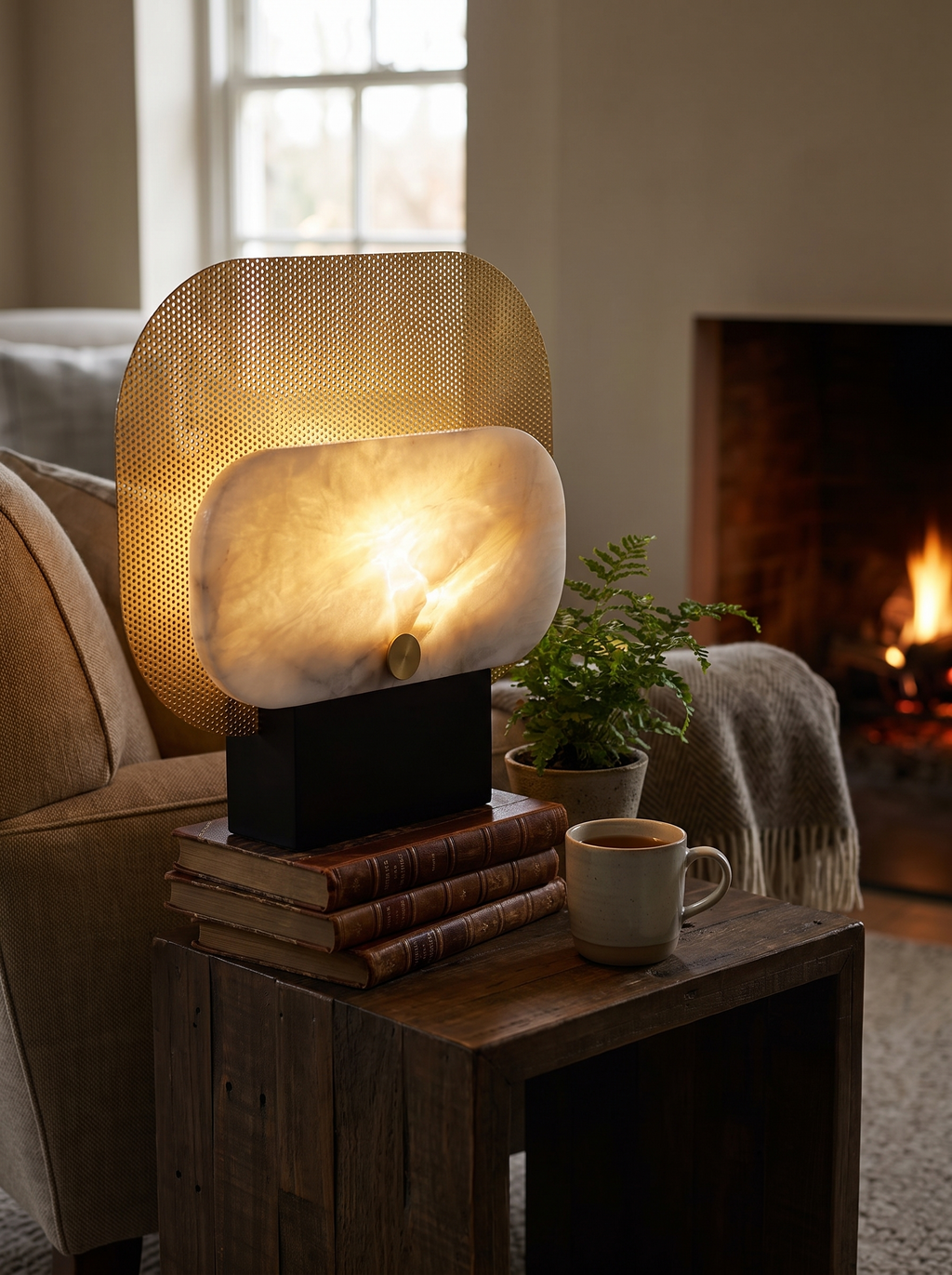 GOODNEST SEAM glowing perforated border around the lit centre