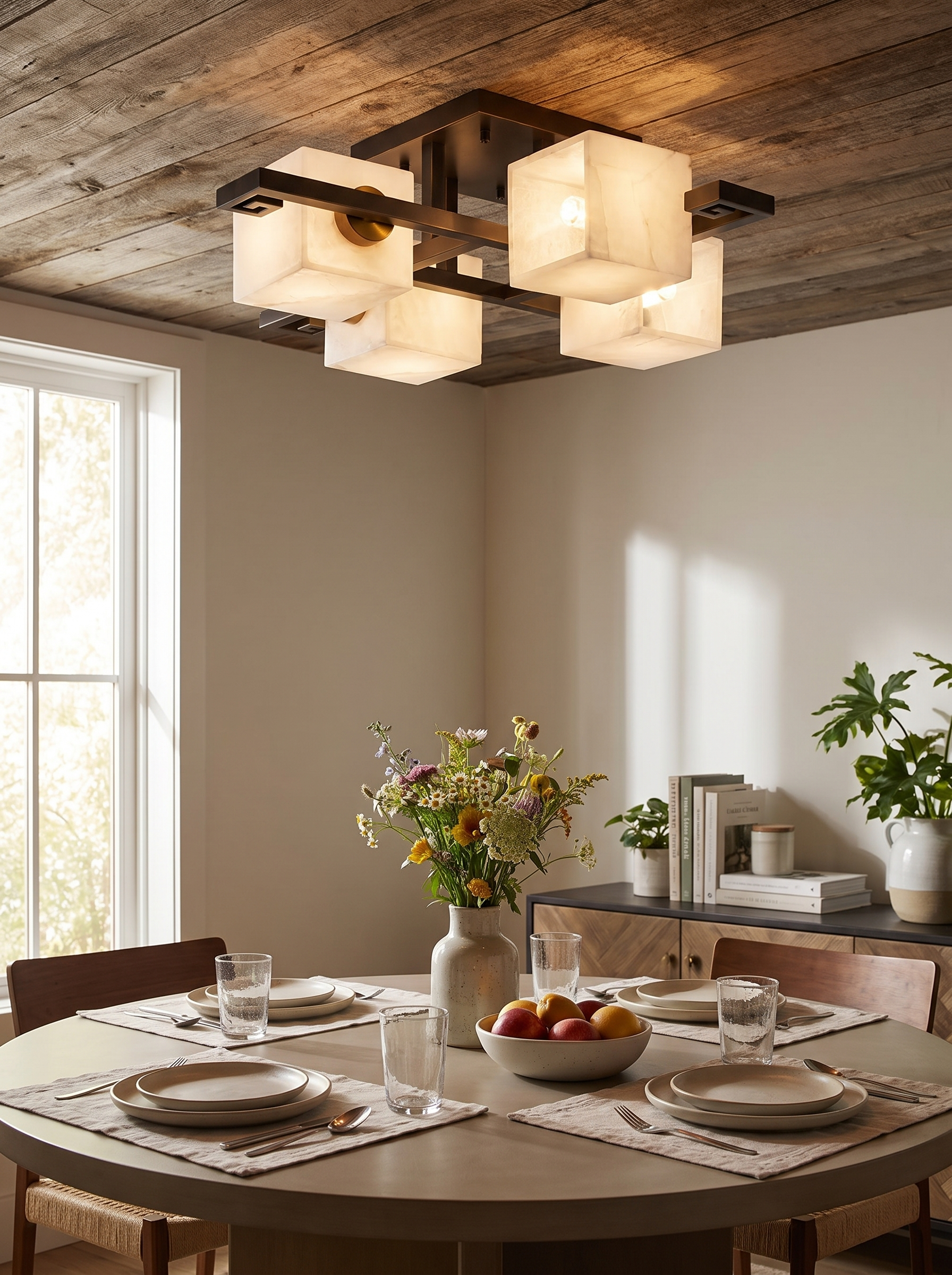 GOODNEST PRISM light falling at several levels from staggered cubes