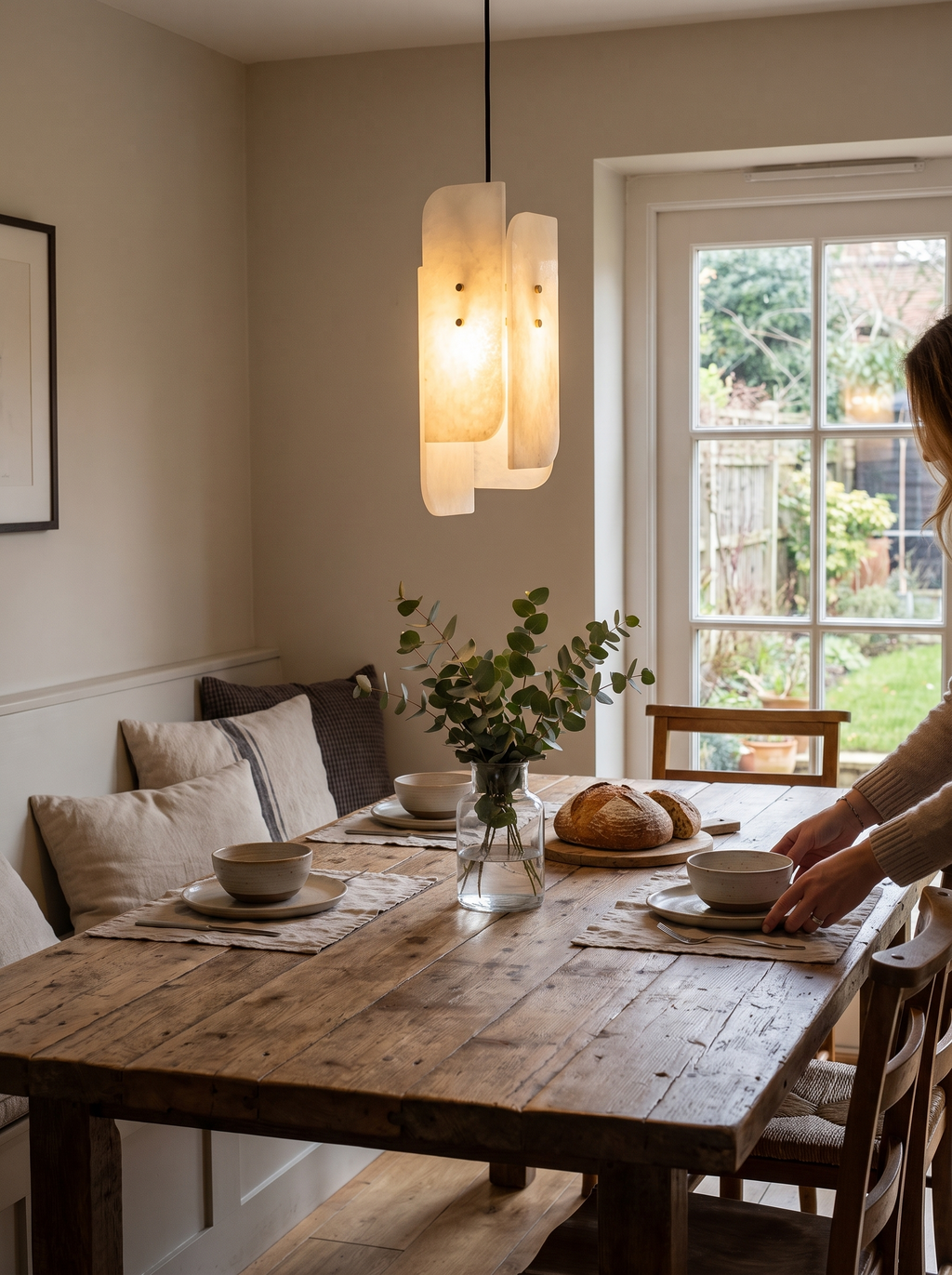 TERRACE pendant rounded panel edges