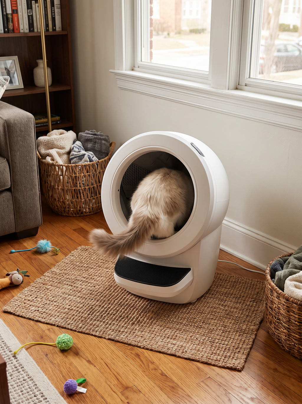 GOODNEST SIFT litter box with sealed waste drawer