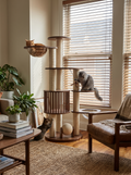 GOODNEST CANOPY cat tower using vertical space in a room
