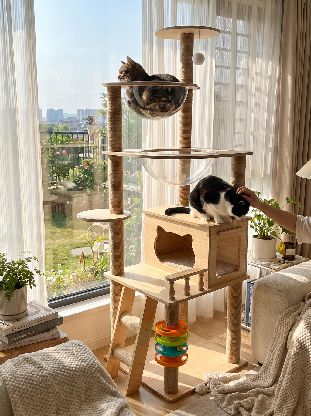 GoodNest Catwalk wall-mounted cat adventure board