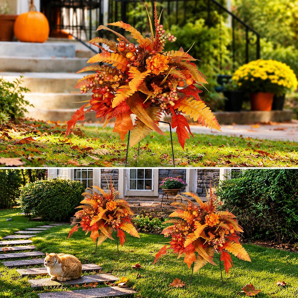 Sheaf 15.8" Harvest Floral Stake