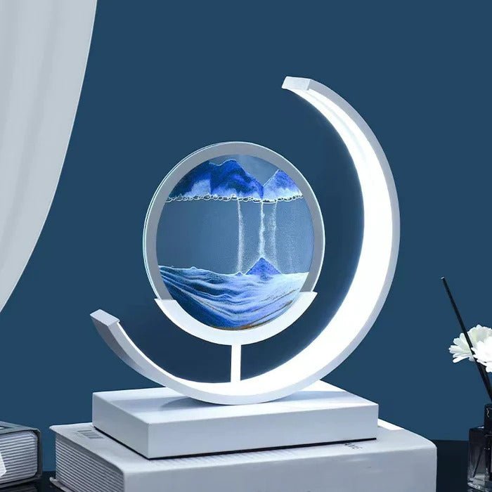 Dune 3D Moving Sand Art Table Lamp